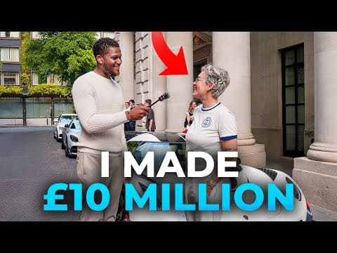 Asking Millionaires How They Got Rich? | Mayfair, London thumbnail