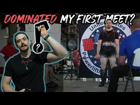 How Well Did I Perform at My First Powerlifting Meet? thumbnail