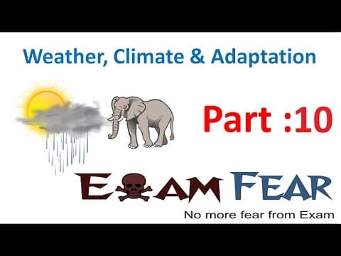 Biology Weather Climate Adaptation Part 10 (Adaptation in Penguin) Class 7 VII thumbnail