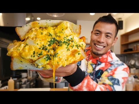I Waited 2-Hours to try Japan's Fluffiest Egg Sandwich thumbnail