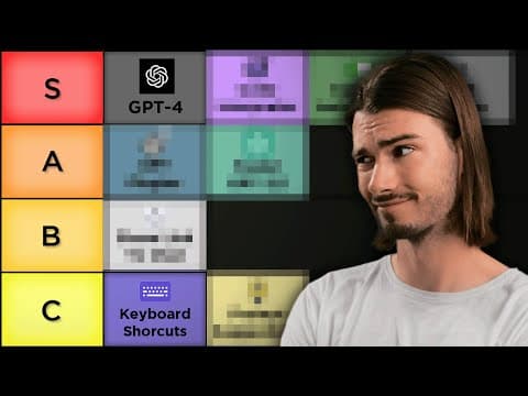 Most Useful ChatGPT Features (TIER LIST) thumbnail