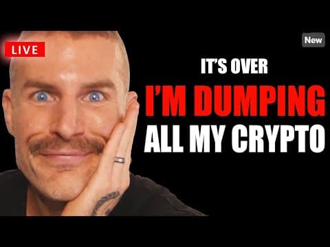 SELL! EXIT BITCOIN and CRYPTO Before The REAL Crash (URGENT) thumbnail