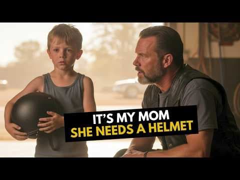 Boy Asked, 'Can I Borrow a Helmet for My Mom?' — The Bikers Were Stunned to Hear That thumbnail