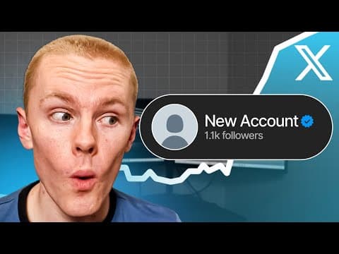 Small X Accounts: Do This and the Algorithm Will Love You thumbnail