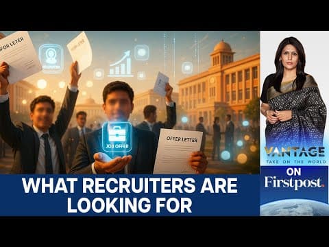IIT Placement Season Sets New Records | Vantage with Palki Sharma thumbnail