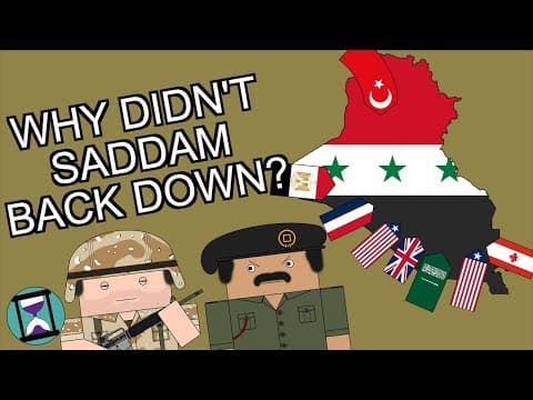 Why didn't Saddam Hussein back down before the Gulf War? (Animated History Documentary) thumbnail