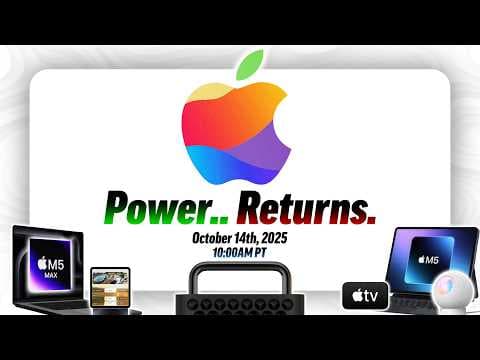 Apple October Event Leaks - 8 New Products are COMING! thumbnail