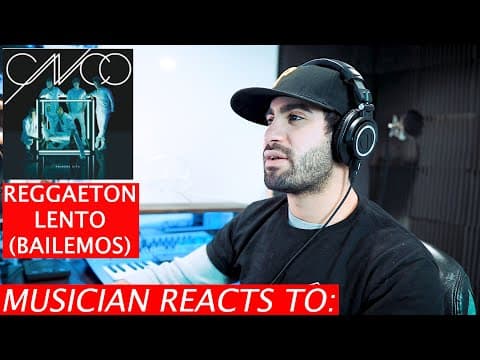 CNCO - Reggaeton Lengo (Bailemos) - Musician's Reaction thumbnail