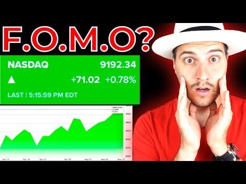 Is The Stock Market in FOMO Mode? Let’s Talk Serious... thumbnail