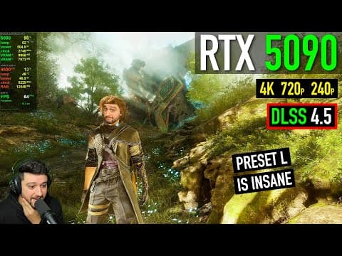 RTX 5090 - Clair Obscur: Expedition 33 - DLSS 4.5 down to 240p! thumbnail