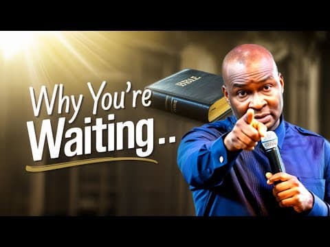 You Might Cry Watching This — The Real Reason God Makes You Wait | Apostle Joshua Selman thumbnail