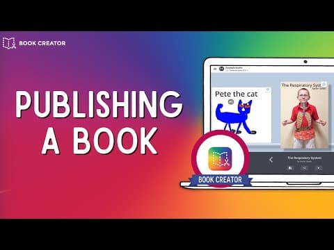📗 Book Creator for Teachers:  Publishing a Book thumbnail