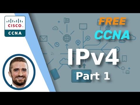 Free CCNA | IPv4 Addressing (Part 1) | Day 7 | CCNA 200-301 Complete Course thumbnail
