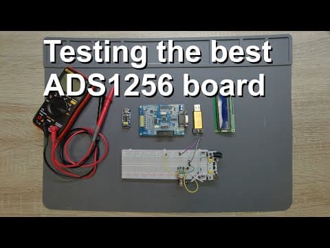 Testing and demonstrating the best ADS1256 board thumbnail
