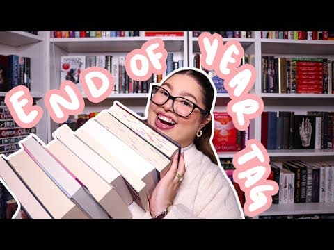 the end of the year book tag 📔✨ books i still need to finish, seasonal recs, and new book releases! thumbnail