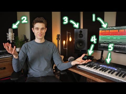 What You NEED to Start Making MUSIC (Computer, Software & Hardware) thumbnail