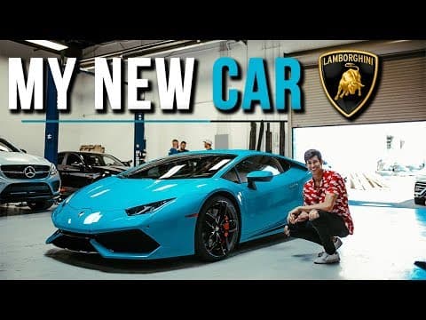 My New Car - Lamborghini Huracan thumbnail