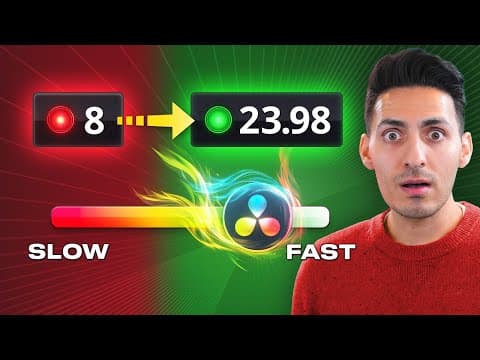 How to make Resolve run 75% FASTER thumbnail
