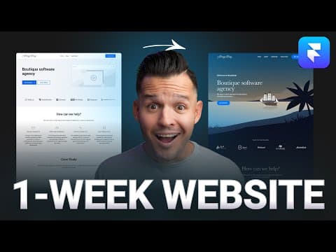 A real client project in a week with Framer thumbnail