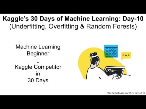 Kaggle's 30 Days Of ML (Day-10): Underfitting, Overfitting & Random Forests thumbnail