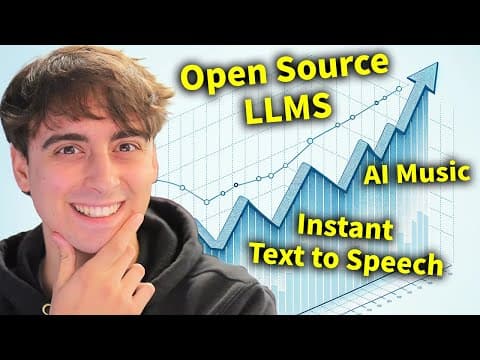 ALL Recent AI Advancements! Open Source LLMs at GPT-4 Potential, AI Music, Txt to Speech thumbnail
