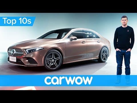 New Mercedes A-Class Saloon revealed & the best new cars coming soon! | Top10s thumbnail