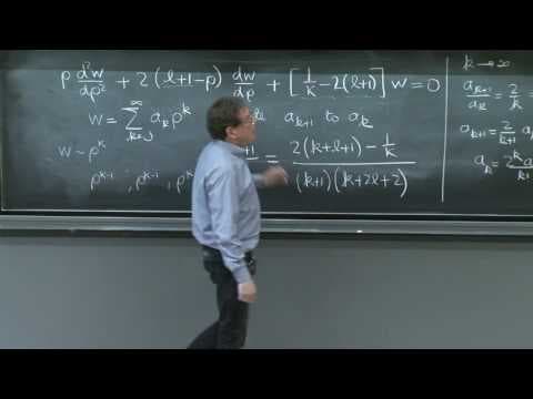 Series solution and quantization of the energy thumbnail