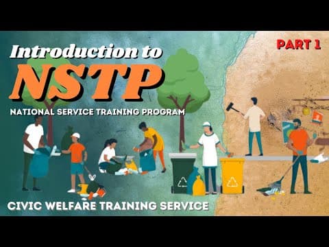 CHAPTER 1 (Part1): INTRODUCTION TO NSTP || Civic Welfare Training Service - Marvin Cabañero thumbnail