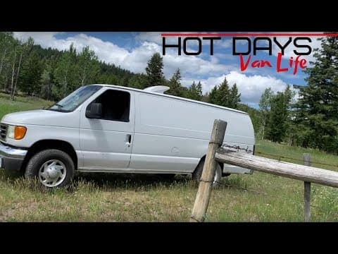 Crappy Sleeps, Hot Days, Boondocking At Night | Everyday Van Life thumbnail