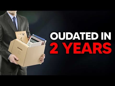 Half Of All Skills Outdated In 2 Years Due To AI (New Report) thumbnail