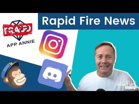 Rapid Fire News: App Annie fraud, Instagram’s negative impact, Discord valued at $15B & more | E1284 thumbnail