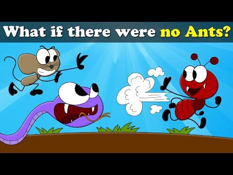 What if there were no Ants? + more videos | #aumsum #kids #science #education #children thumbnail