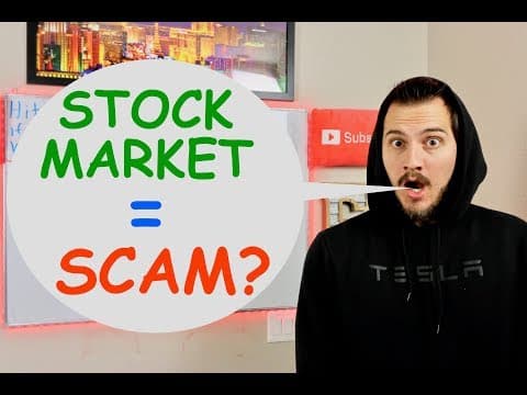 is the stock market a GIANT SCAM? thumbnail