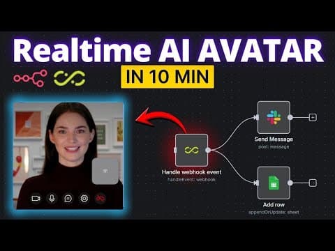 How I Built Real-Time AI Avatar in 10 min | Beyond Presence AI Agent + N8N thumbnail