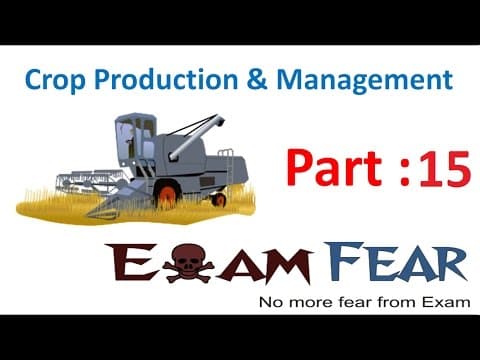 Biology Crop Production & Management Part 15 (Modern methods of irrigation) Class 8  VIII thumbnail