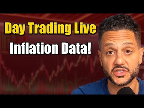 🔴 Day Trading LIVE | PPI Inflation Report thumbnail