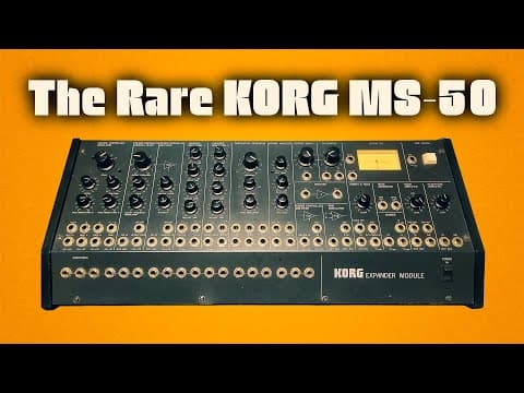 The Rare KORG MS-50 from 1978 thumbnail