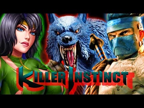 Top 12 Powerful & Dangerous Fighters From Killer Instinct - Backstories Explored thumbnail
