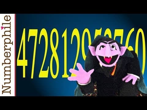 Vampire Numbers - Numberphile thumbnail
