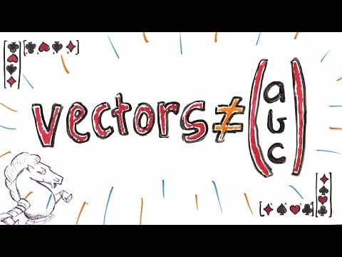 Vector addition and basis vectors | Linear algebra makes sense thumbnail