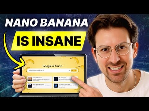 I got a private lesson on Google's NEW Nano Banana AI Model thumbnail