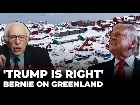 'Let's Give Him Credit For...': Bernie's Stunning Remarks On Trump Greenland Takeover Threat | US thumbnail