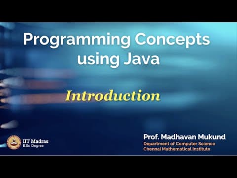 What Are Programming Concepts in Java? thumbnail