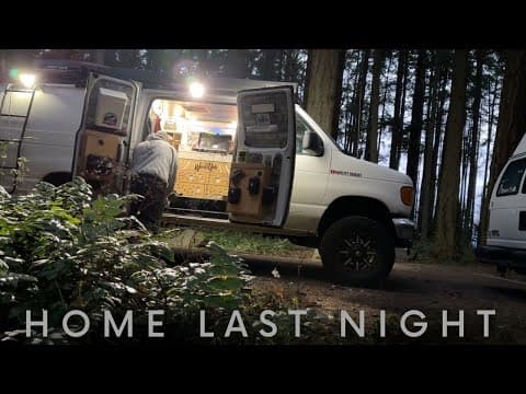 My Van Is SO BAD That I Don't WANNA GO HOME | Van Life + Shop Life thumbnail