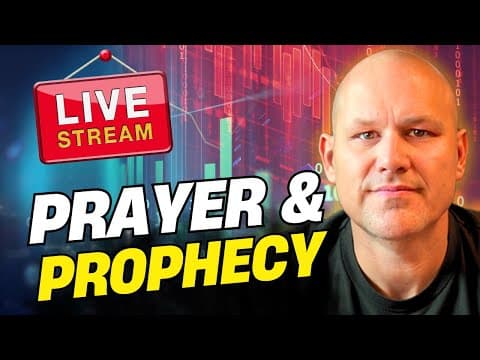 LIVE PRAYER:  What's God saying now? thumbnail