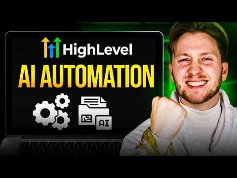 GoHighLevel AI Automations - Build Workflows Instantly & Save Hours thumbnail