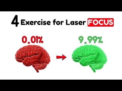Boost your focus today with 4 simple exercises! thumbnail