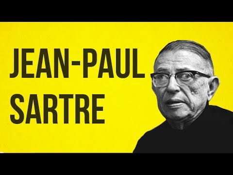 What Is Sartre's Philosophy of Existentialism? thumbnail