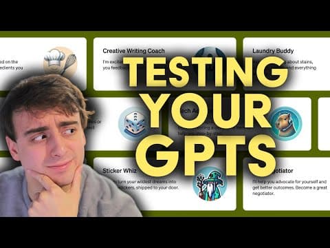 Building & Testing YOUR Open AI GPTs! thumbnail