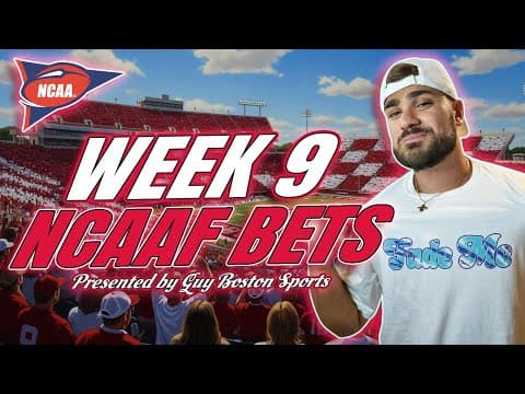 College Football Picks Week 9 2025 | FREE NCAAF Best Bets, Predictions, and Player Props thumbnail